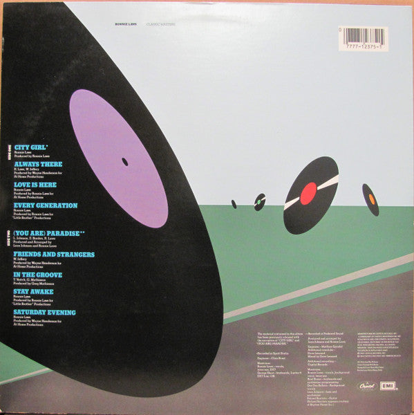 Ronnie Laws : Classic Masters (LP, Comp, RE, Jac)