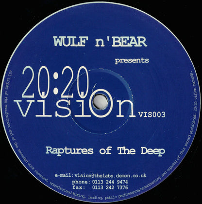 Wulf n'Bear* : Raptures Of The Deep (12")