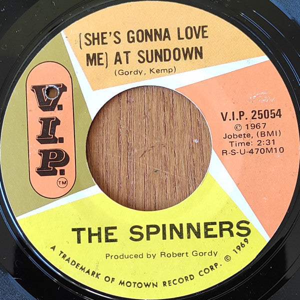 The Spinners* : Message From A Blackman  (7", Single)