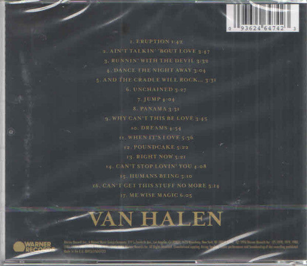 Van Halen : Best Of Volume I (CD, Comp, RE)