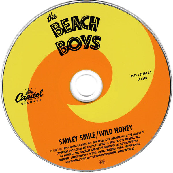 The Beach Boys : Smiley Smile / Wild Honey (HDCD, Comp, RE, RM, Uni)