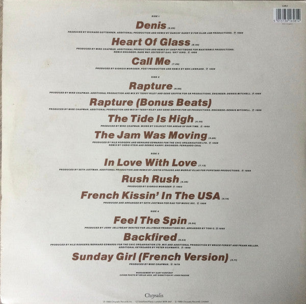 Debbie Harry* / Blondie : Once More Into The Bleach (2xLP, Comp)