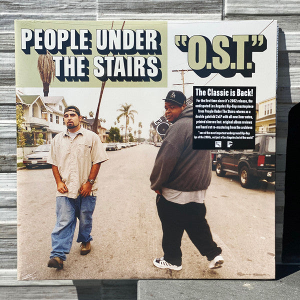 People Under The Stairs : O.S.T. 2xLP, Album, RE, RM, Gat (M / NM