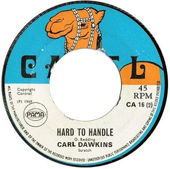 The West Indians / Carl Dawkins : Strange Whispering / Hard To Handle (7")