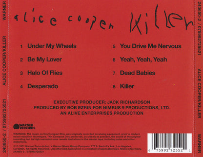 Alice Cooper : Killer (CD, Album, RE)