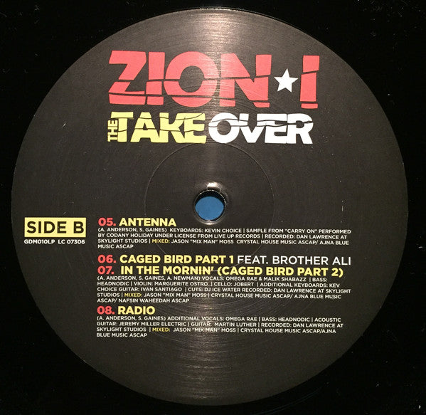 Zion I : The Takeover (2xLP, Album)