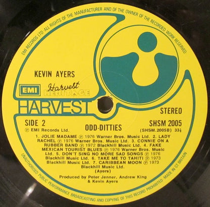 Kevin Ayers : Odd Ditties (LP, Comp)