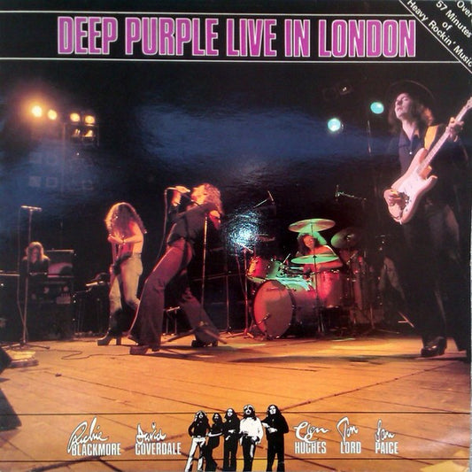 Deep Purple : Live In London (LP, Album)