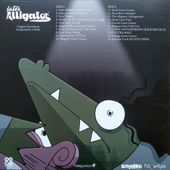 2 Mello : Later Alligator Original Soundtrack (LP, Gre)