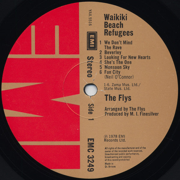 The Flys (2) : Waikiki Beach Refugees (LP, Album)