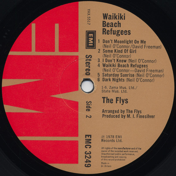 The Flys (2) : Waikiki Beach Refugees (LP, Album)