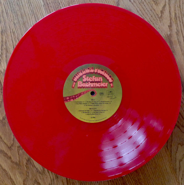 Stefan Bachmeier : The Strange Worlds Of Stefan Bachmeier (LP, Comp, Ltd, Red)