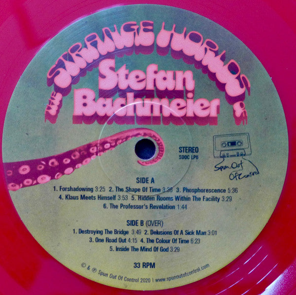 Stefan Bachmeier : The Strange Worlds Of Stefan Bachmeier (LP, Comp, Ltd, Red)