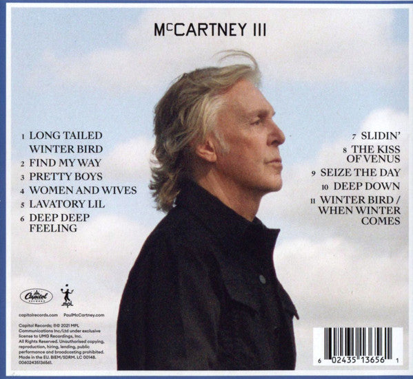 Paul McCartney : McCartney III (CD, Album, Gat)