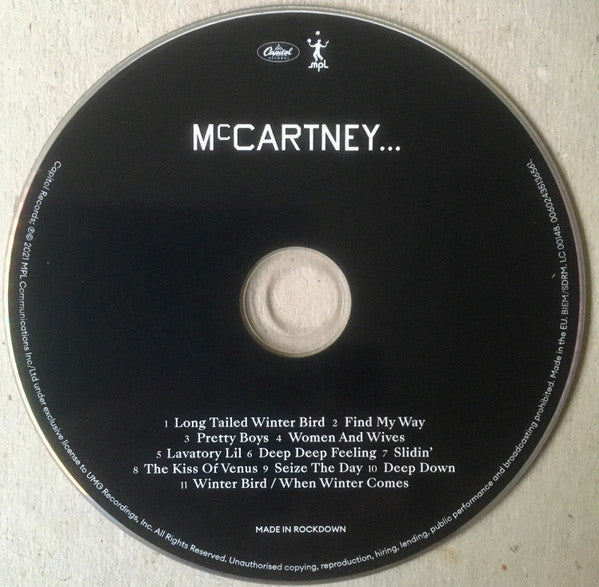 Paul McCartney : McCartney III (CD, Album, Gat)