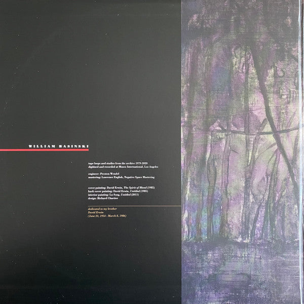 William Basinski : Lamentations (2xLP, Album, Ltd, Pea)