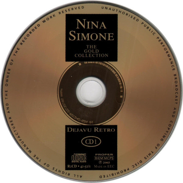 Nina Simone : The Gold Collection (2xCD, Comp)