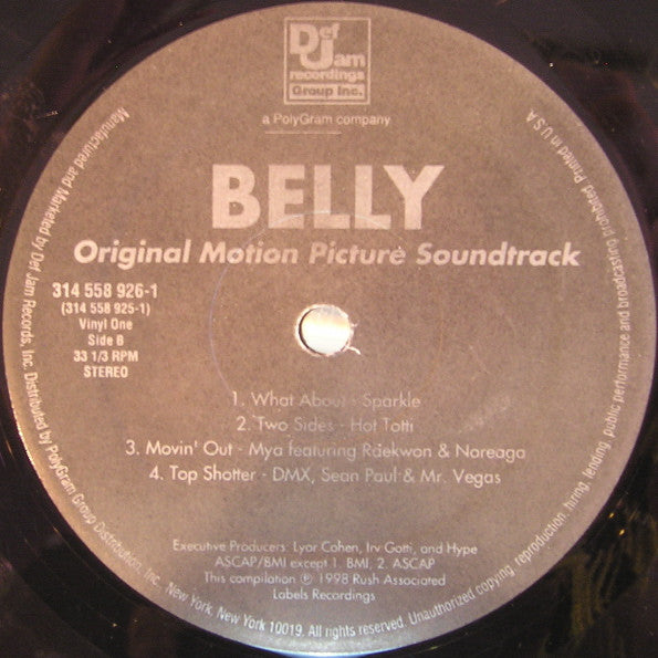 洋楽 Belly Original Motion Picture Soundtrack Belly - Original Motion Picture Soundtrack – CD (Compilation