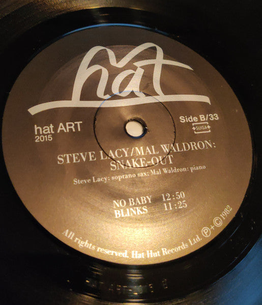Steve Lacy / Mal Waldron : Herbe De L'oubli - Snake-Out (2xLP, Comp)