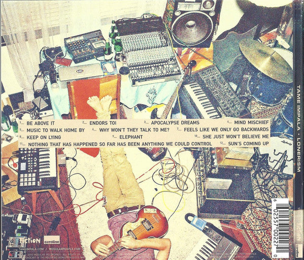 Tame Impala : Lonerism (CD, Album, RP, Dig)