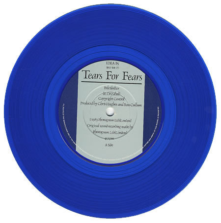 Tears For Fears : Pale Shelter (7", Single, S/Edition, Blu)