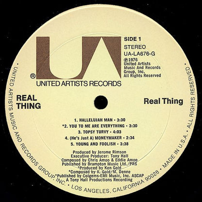 The Real Thing : Real Thing (LP, Album, Ter)