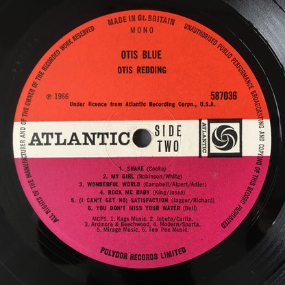 Otis Redding : Otis Blue / Otis Redding Sings Soul (LP, Album, Mono, RE)