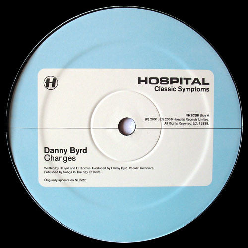 Danny Byrd : Changes / Do It Again (12")