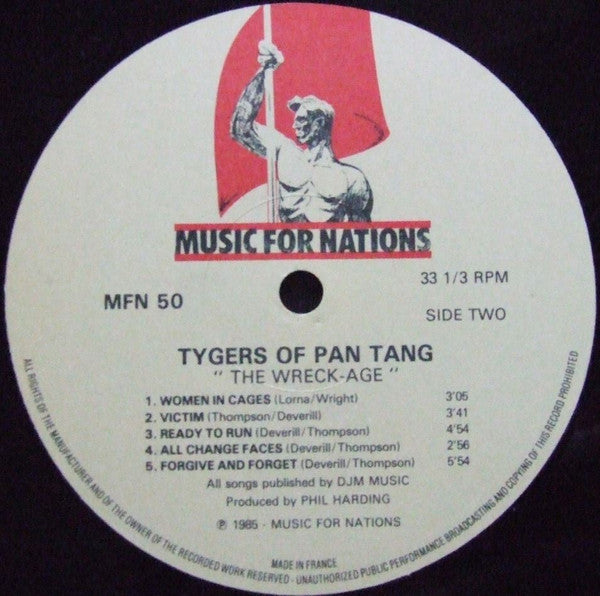 Tygers Of Pan Tang : The Wreck-Age (LP, Album)