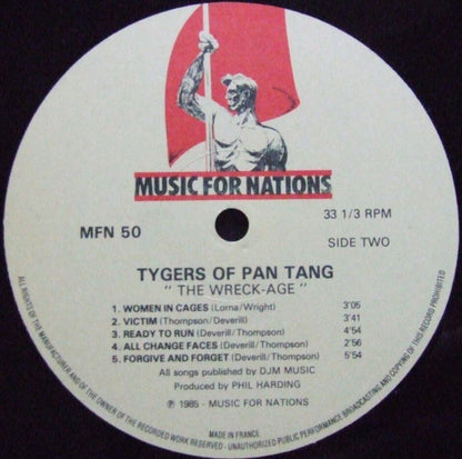 Tygers Of Pan Tang : The Wreck-Age (LP, Album)