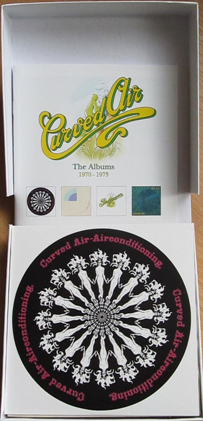Curved Air : The Albums 1970-1973 (Box, Comp + CD, Album, RE, RM + CD, Album, RE, RM )