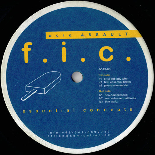F.I.C.* : Essential Concepts (12")