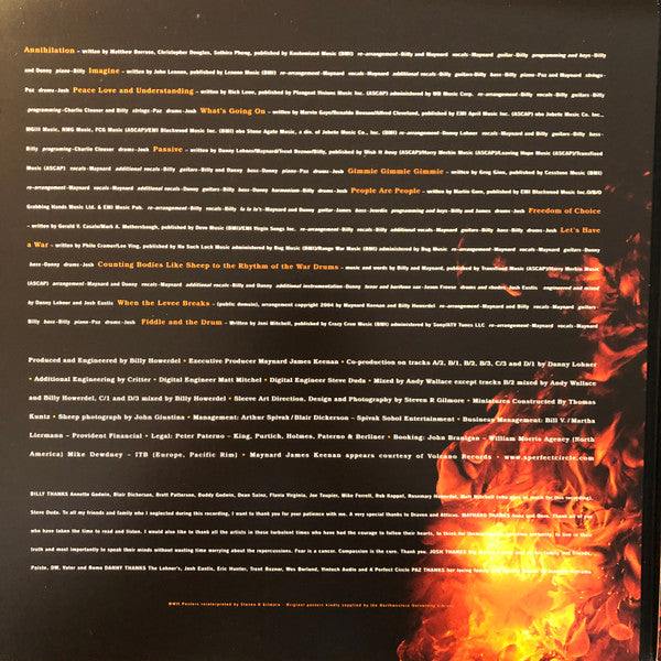 A Perfect Circle : Emotive (2xLP, Album, RE)