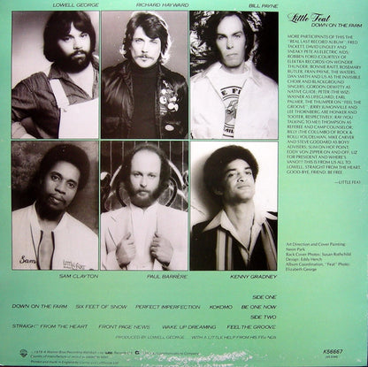 Little Feat : Down On The Farm (LP, Album)