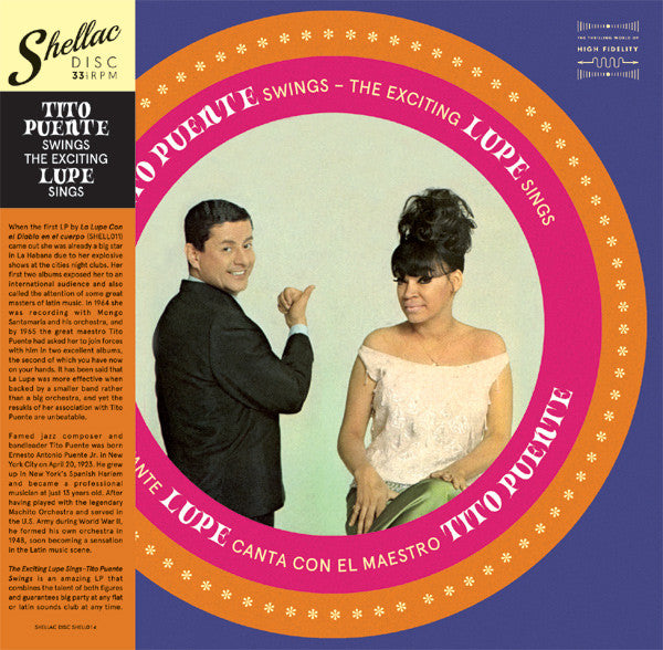 Tito Puente Y La Lupe : Tito Puente Swings/The Exciting Lupe Sings (LP, Album, RE)