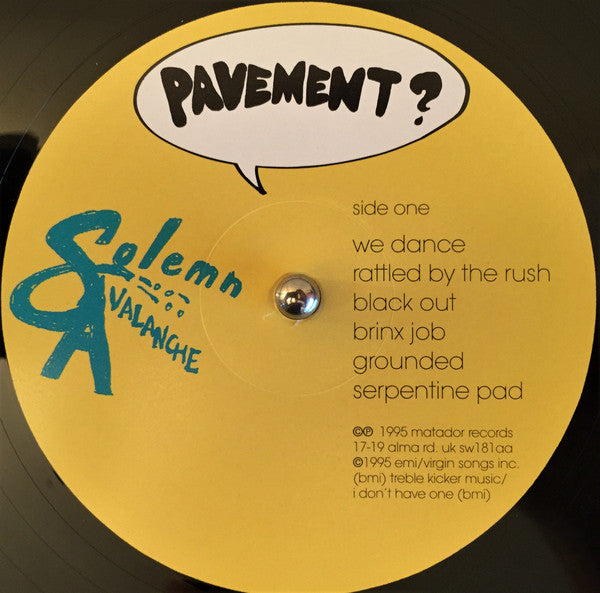 Pavement : Wowee Zowee (LP + LP, S/Sided + Album, RE)