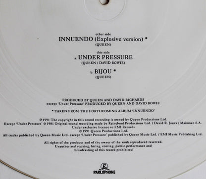 Queen : Innuendo (Explosive Version) (12", Single, Pic)