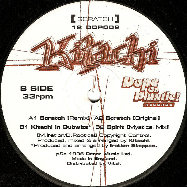 Kitachi : Scratch (12", Single)