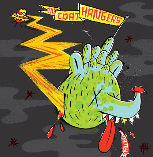 The Coathangers : Scramble (LP, Album, Yel)