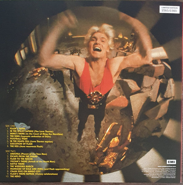 Queen : Flash Gordon (Original Soundtrack Music) (LP, Album, Ltd, Num, Pic, RE, RM, RP)