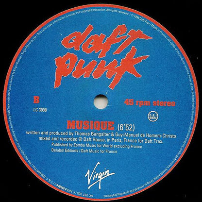 Daft Punk : Da Funk (12")