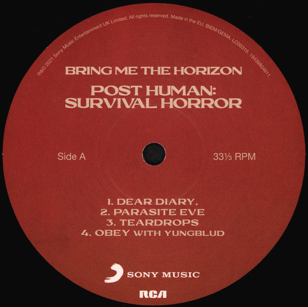 Bring Me The Horizon : Post Human: Survival Horror (12", EP)