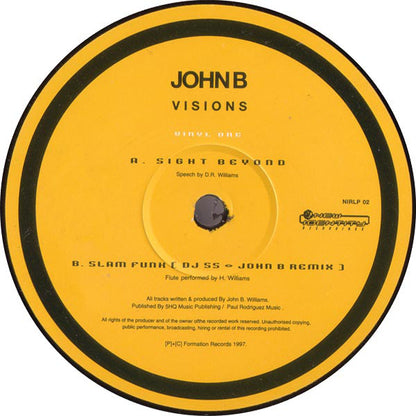 John B : Visions (4x12", Album)