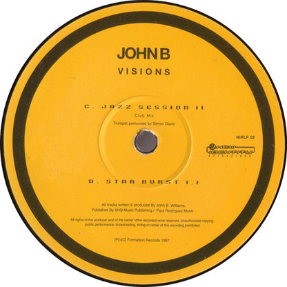 John B : Visions (4x12", Album)