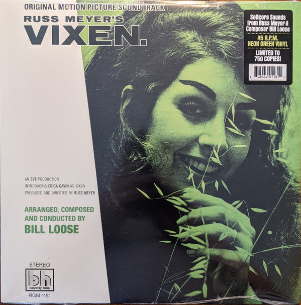 Bill Loose* : Russ Meyer's Vixen. Original Motion Picture Soundtrack (LP, Ltd, Neo)