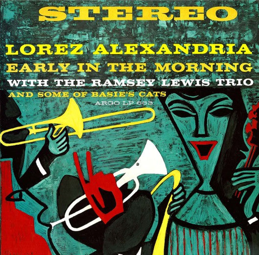 Lorez Alexandria With The Ramsey Lewis Trio : Early In The Morning (LP, Album, RE)