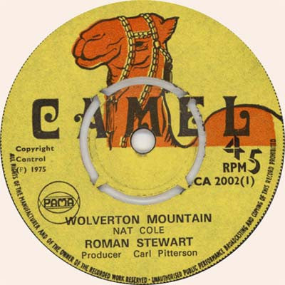 Roman Stewart / Carl Pitterson All Stars* : Wolverton Mountain / Wolverton Mountain (Version) (7")