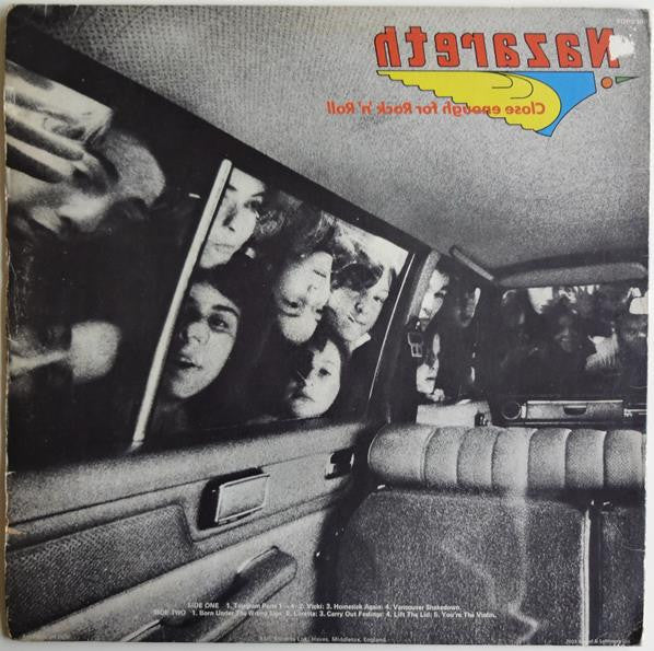 Nazareth (2) : Close Enough For Rock 'N' Roll (LP, Album, Gat)