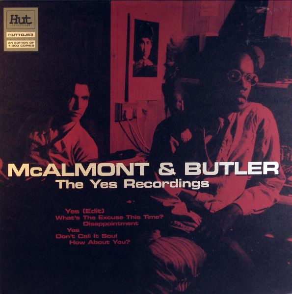 McAlmont & Butler : The Yes Recordings (2x12", Ltd, Promo)