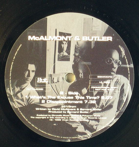 McAlmont & Butler : The Yes Recordings (2x12", Ltd, Promo)